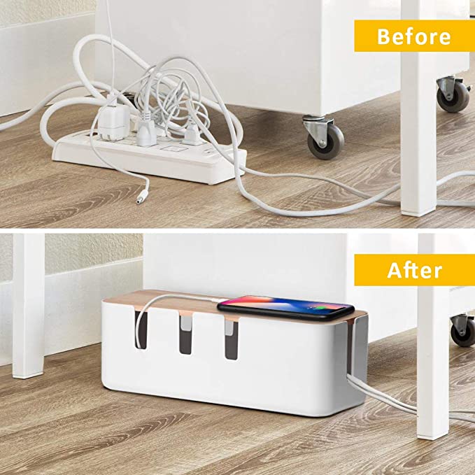 12 Creative Under Desk Storage Ideas 7 61dSNmDACL. AC SX679 The Old Summers Home We've gathered up some of the best under desk storage ideas on the internet to help you make the most of your limited home office space.