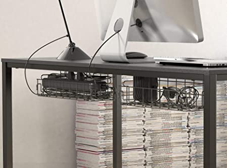 12 Creative Under Desk Storage Ideas 6 12 Creative Under Desk Storage Ideas 6 81tIh21ehyL. AC SX450 The Old Summers Home We've gathered up some of the best under desk storage ideas on the internet to help you make the most of your limited home office space.