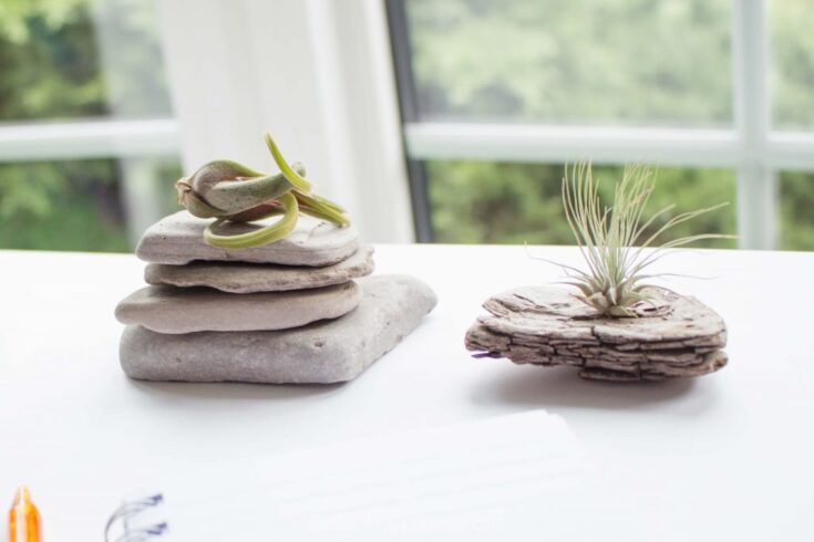 Office Decorating Ideas on a Budget 10 Rock stack paperweight SustainMyCraftHabit 1543 1024x683 1 The Old Summers Home Make your workspace more enjoyable with these office decorating ideas on a budget. You'll be more productive with a pleasant work atmosphere!