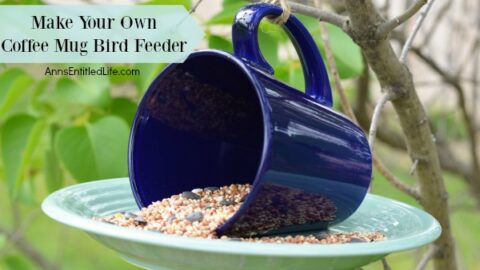 12 Easy DIY Bird Feeders to Make Today 9 coffee mug bird feeder horizontal.jpgp17812 The Old Summers Home Creating a space that's inviting to birds isn't hard to do. Simply provide food and the birds will come. Make one of these 12 easy DIY bird feeders today!