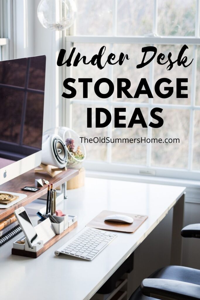 21 Under Desk Storage Ideas To Organize Your Workspace