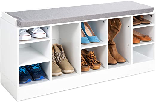 Clever Shoe Organization Ideas 5 71y6G5E0RrL. AC SX522 The Old Summers Home Get organized with this list of suggestions, products and DIY projects to help you organize shoes all over your house.