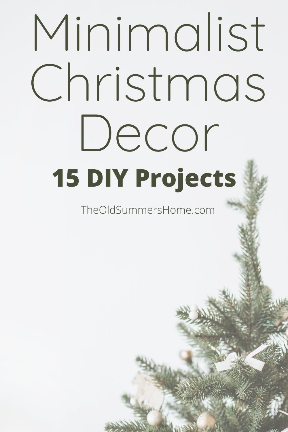15 DIY Minimalist Christmas Decor on a Budget Ideas