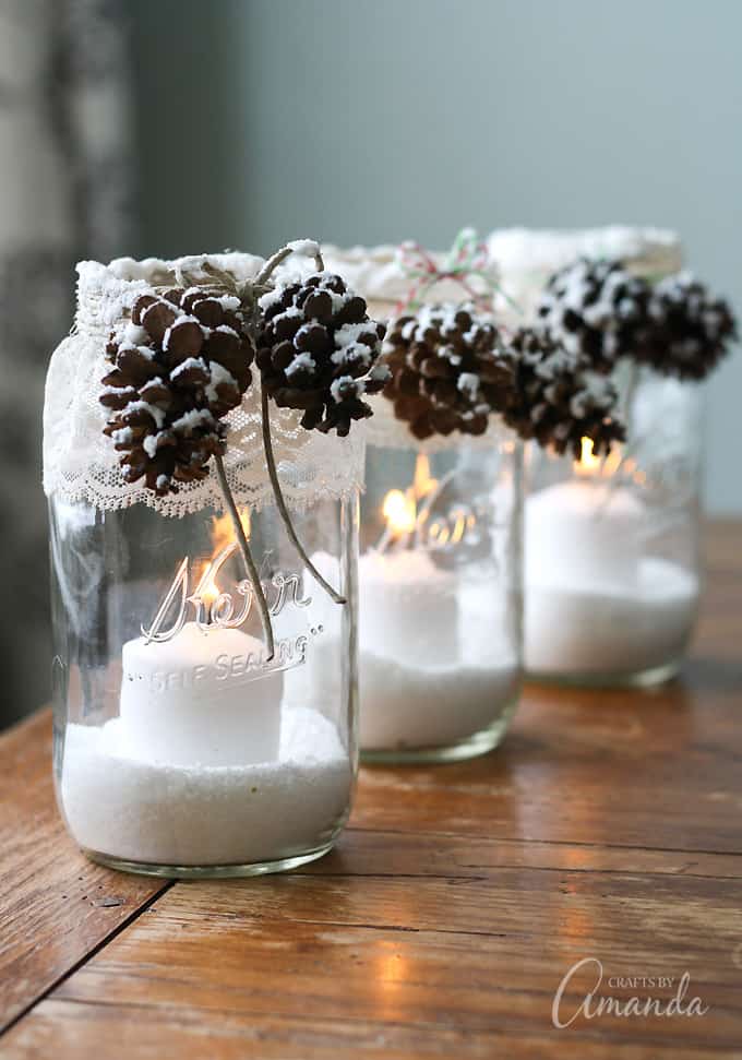 15 DIY Minimalist Christmas Decor on a Budget Ideas 13 15 DIY Minimalist Christmas Decor on a Budget Ideas 13 snowy pinecone candle jars V7a The Old Summers Home This holiday season, bring hygge into your home with a look that is calm, inviting and understated, and do it without spending a ton of money. From the fresh