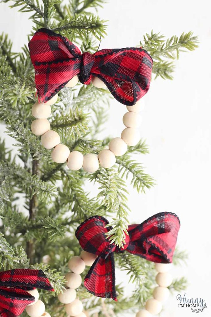 15 DIY Minimalist Christmas Decor on a Budget Ideas 8 wreath ornament with beads 682x1024 1 The Old Summers Home This holiday season, bring hygge into your home with a look that is calm, inviting and understated, and do it without spending a ton of money. From the fresh