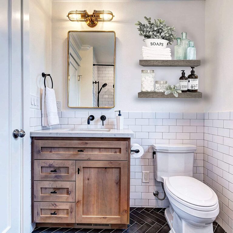 15 Bathroom Over The Toilet Storage Ideas For Extra Space