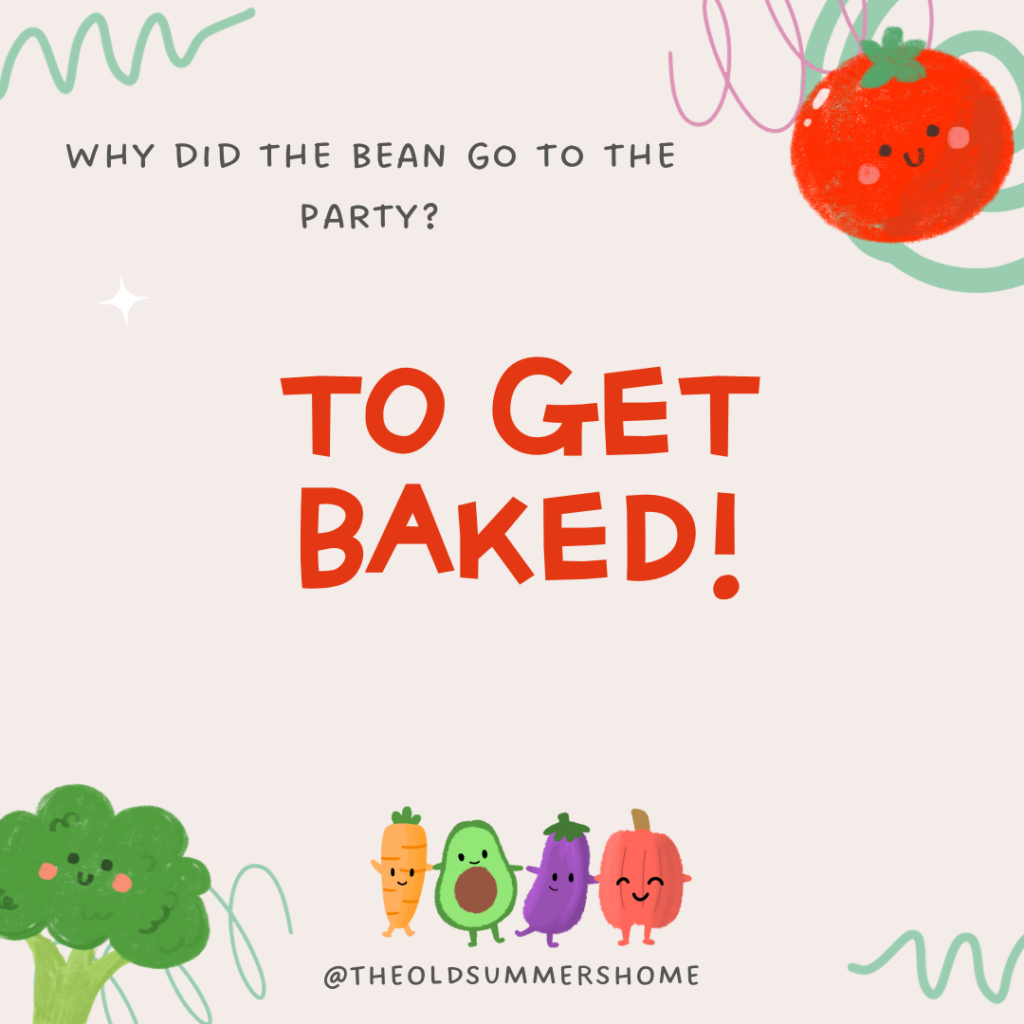100+ Funny Vegetable Puns and Jokes: A Hilarious Harvest 6 baked bean pun