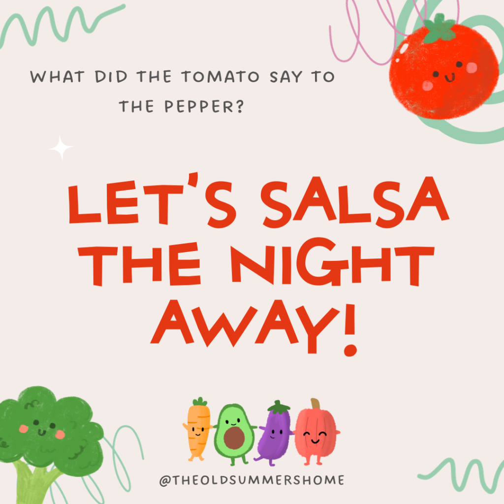 100+ Funny Vegetable Puns and Jokes: A Hilarious Harvest 4 salsa pun